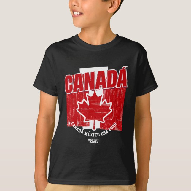 2026 Canada Soccer Fan World Cup  T Shirt (Framsida)