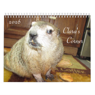 2026 Claras Groundhog-kalender B Kalender