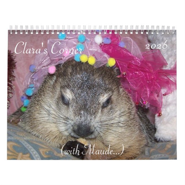 2026 Claras hörn Punxsutawneykalender A Kalender (Omslag)