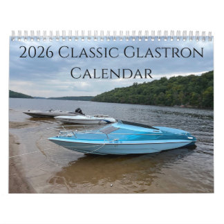 2026 Classic Glastron-kalender Kalender