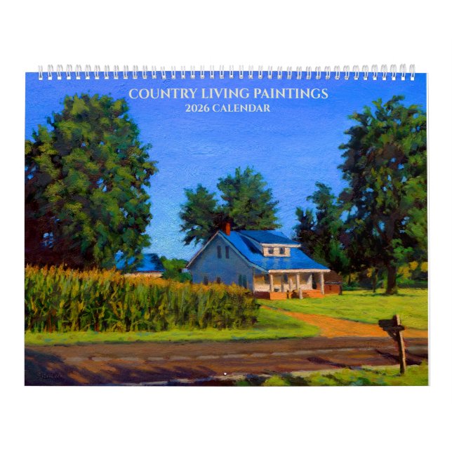 2026 Country Living Painting Calendar Kalender (Omslag)