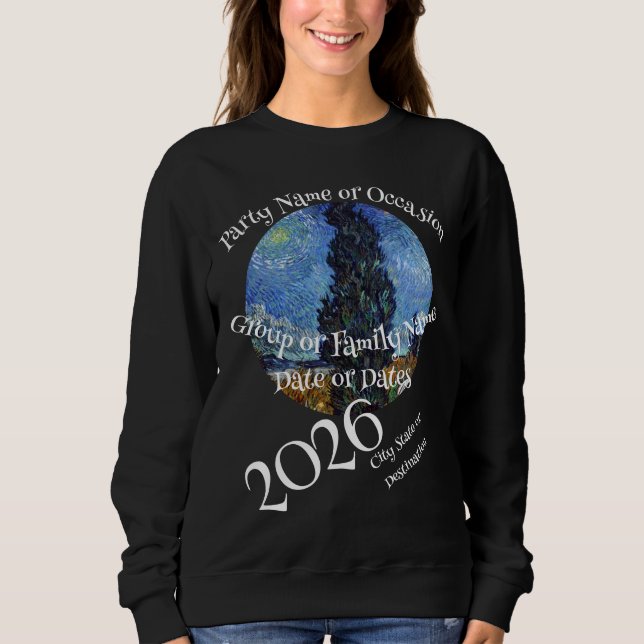 2026 Cruise Ship Vacation Destination Vacation T Shirt (Framsida)