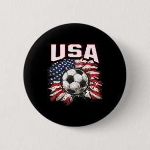 2026 Cup Flag Fotboll Stolthet Kul Familj USA  Knapp