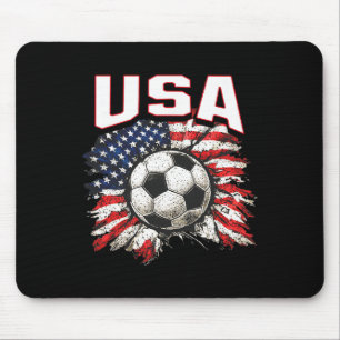 2026 Cup Flag Fotboll Stolthet Kul Familj Usa Musmatta