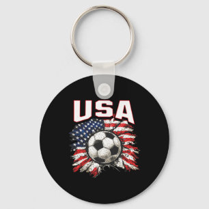2026 Cup Flag Fotboll Stolthet Kul Familj Usa Nyckelring