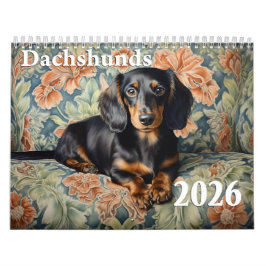 2026 Dachshunds Kalender