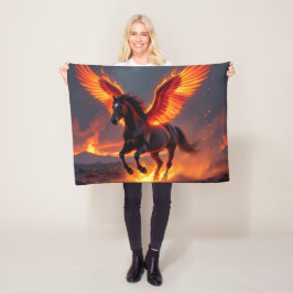 „2026 – Das Jahr des Feuerpferds“ Fleecefilt