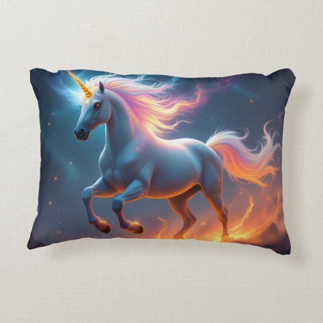 „2026 – Das Jahr des Feuerpferds“ Prydnadskudde (Baksidan)