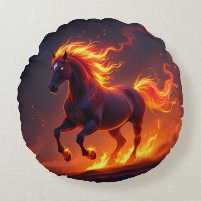 „2026 – Das Jahr des Feuerpferds“ Rund Kudde (Framsidan)