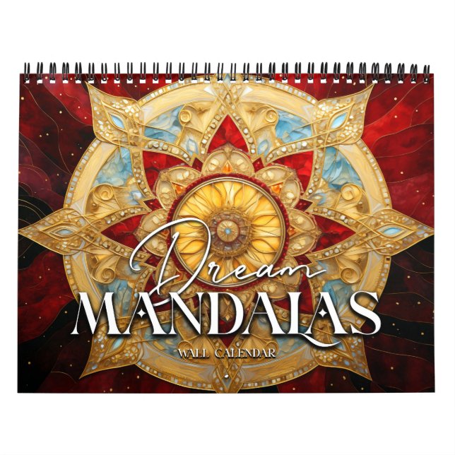 2026 Dream Mandalas-kalender Kalender (Omslag)