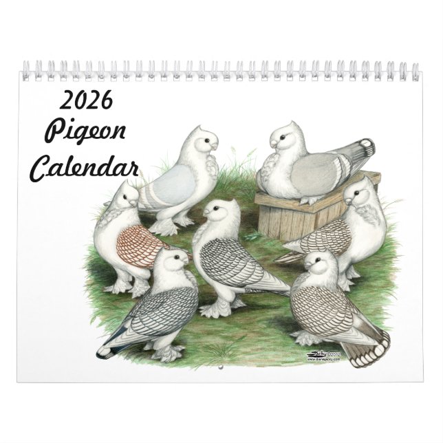 2026 Duvekalender Kalender (Omslag)