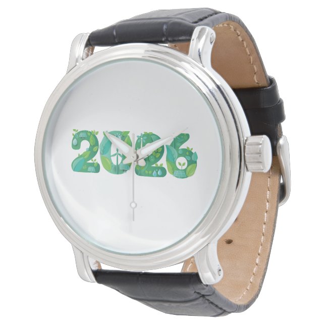 2026 Eco Green Energy Concept  Armbandsur (Vinklad)