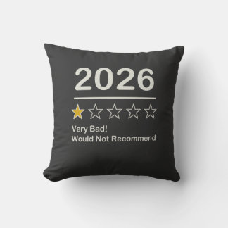 2026 en stjärnas betyg mycket dåligt år kudde