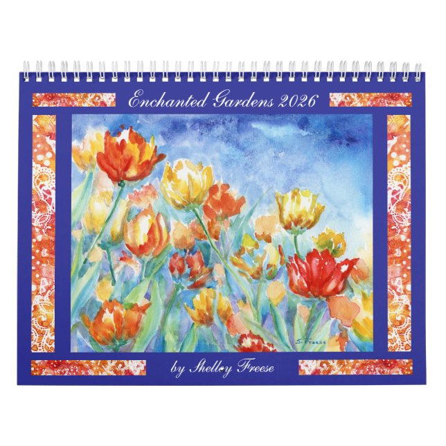 2026 Enchanted Gardens Calendar Kalender (Omslag)