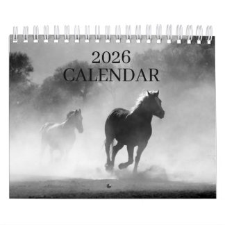 2026 ENKEL HÄSTKALENDER KALENDER