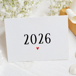 2026: Enkelt kort för meddelande om Gravid för öve