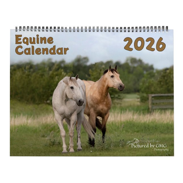 2026 Equine Calendar Kalender (Omslag)