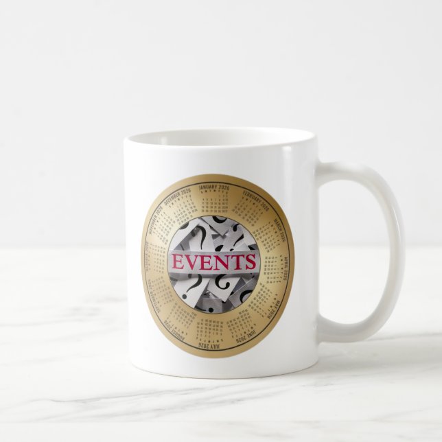 2026 Evenemangskalender Kaffe Kaffemugg (Höger)