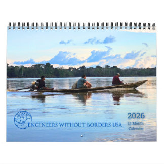 2026 EWB-USA Väggkalender Kalender
