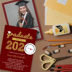 2026 Examensjubileum Guld Skiss 3 Foto Examenfest Inbjudningar