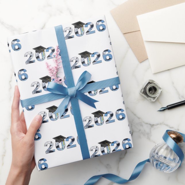 2026 Examenstårar i himlen Text Presentpapper (Gifting)