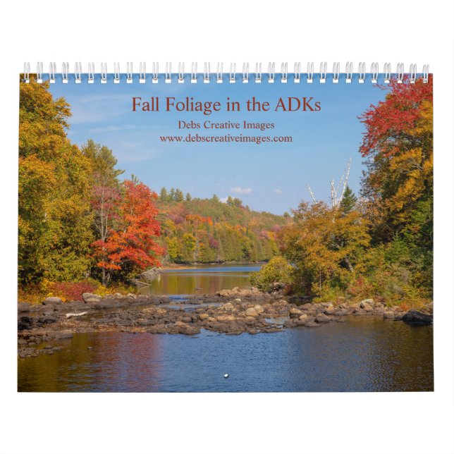2026 Fall Foliage in the Adirondacks Kalender (Omslag)