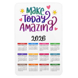2026 - Fantastisk i dag | Motiveringskalender Magnet