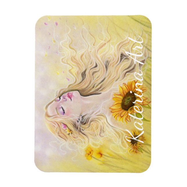 2026 Fantasy Konstkalender Magnet (Vertikal)