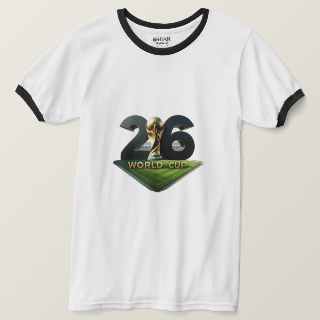 2026 FIFA World Cup Logo with Trophy – Official  T Shirt (Design framsida)
