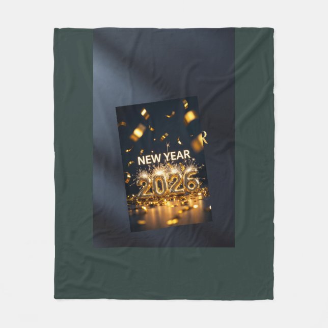 2026 Fleece Blanket - Custom Celebration Throw (Framsidan)