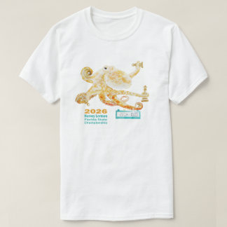 2026 Florida State Schackmästerskap Ljust T-shirt