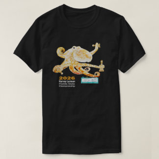2026 Florida State Schackmästerskap Mörk T-shirt