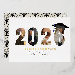 2026 Folie Typografi Geometrisk Examen Meddelande