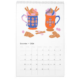 2026 FolkArt Cottagecore Grannycore Traditional Kalender