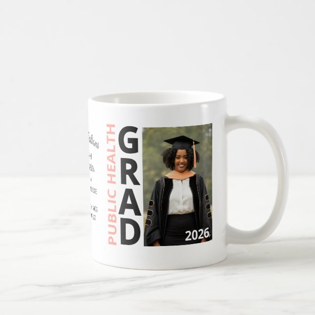 2026 FOLKHÄLSA Examensfoto Souvenir Kaffemugg (Höger)