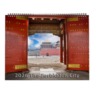 2026 Förbjudna staden Kalender