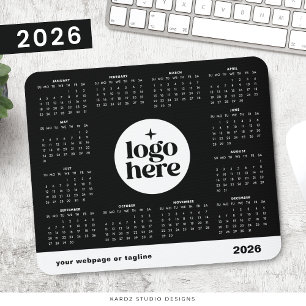 2026 Företag Heldig Anpassningsbar Färgkalender Musmatta