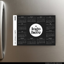 2026 Företag Logotyp Heldags Magnetisk Kalender