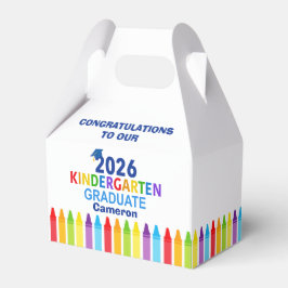 2026 Förskoleklass Examen Fest Anpassad Akademiker Presentaskar