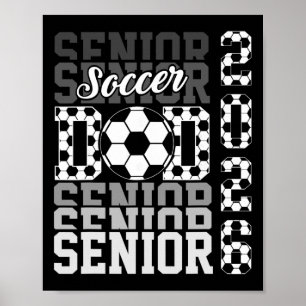 2026 Fotboll Senior Pappa Examen Matchande Familj Poster