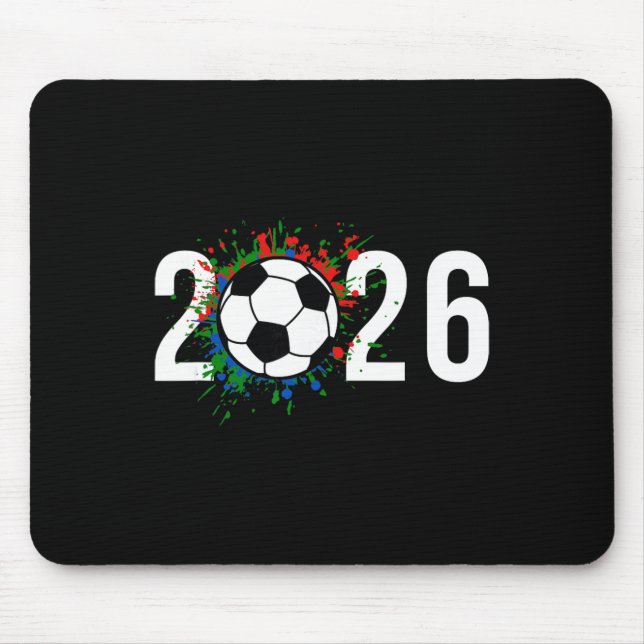 2026 Fotboll Spela Spel År Spelare Tränare Fans  Musmatta (Framsidan)