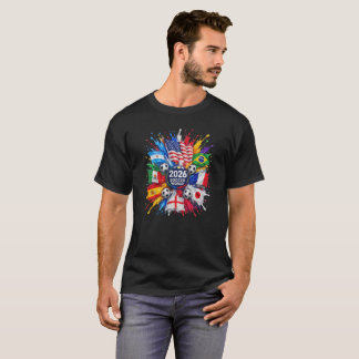 2026 Fotbolls-VM T Shirt