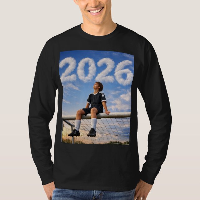 2026 Fotbollsdömmar Himmel Edition T Shirt (Framsida)