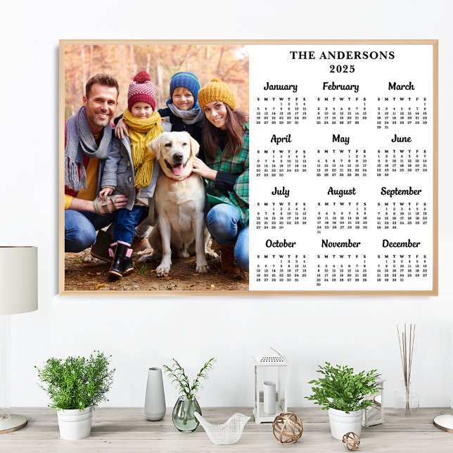 2026 Foto 12 månaders Personlig - nyårskalender Poster (Skapare uppladdad)