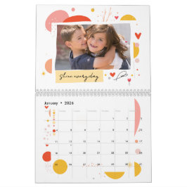 2026 Foto Kalender Motiverande Ljus Varje Dag