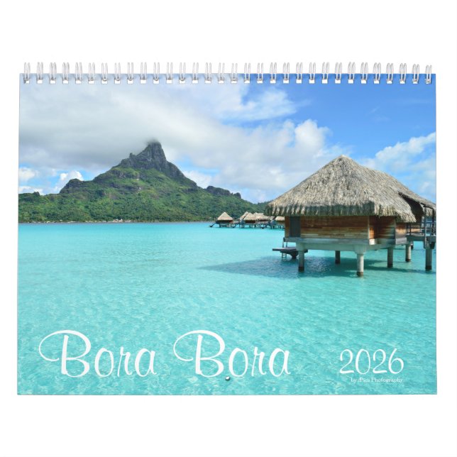 2026 Fotografi av Bora-landskapet Kalender (Omslag)