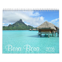 2026 Fotografi av Bora-landskapet Kalender