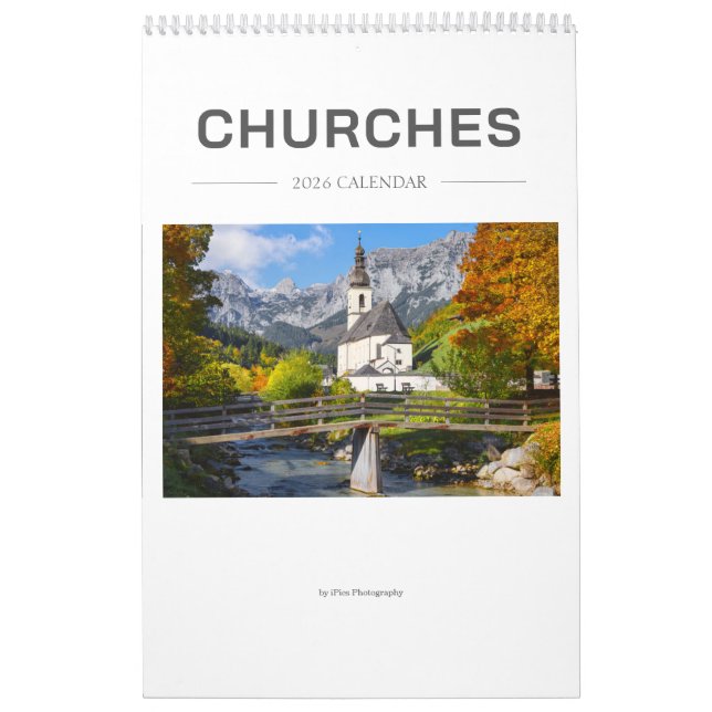 2026 Fotografi för kyrkor Kalender (Omslag)