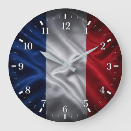 2026 France Flag Watch Stor Klocka