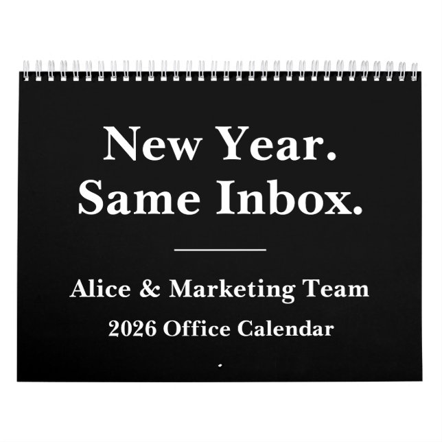 2026 Funny Office – Inbox Humor Kalender (Omslag)